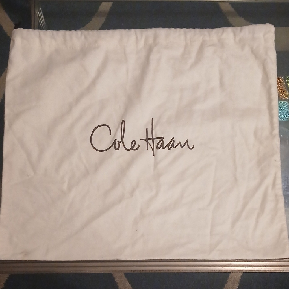 Cole Haan White Fabric Bag